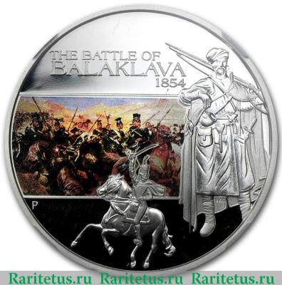 Реверс монеты 1 доллар (dollar) 2009 года  Балакла Тувалу proof