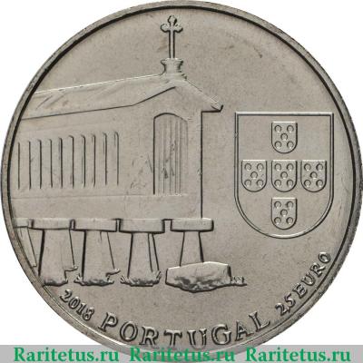 2,5 евро (euro) 2018 года  оррео Португалия