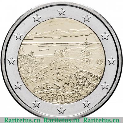 2 евро (euro) 2018 года  Коли Финляндия
