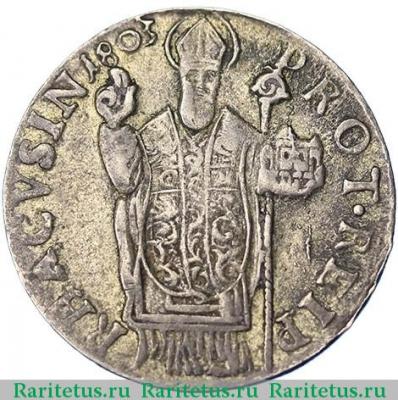 перперо (perpero) 1803 года   Республика Рагуза
