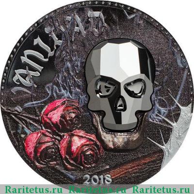 Реверс монеты 1000 франков (francs) 2018 года   Экваториальная Гвинея proof