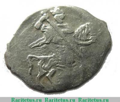 копейка Лжедмитрия I чекан Москвы 1605-1606 годов  всадник вправо