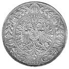 Реверс монеты 5 крон 1909 года   Австрия