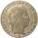 3 крейцера 1837-1848 годов   Австрия