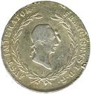 20 крейцеров 1825-1828 годов   Австрия