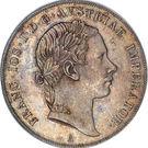 1 талер 1852-1856 годов   Австрия