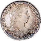 ½ талера 1773-1780 годов   Австрия