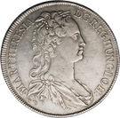1 талер 1741-1744 годов   Австрия
