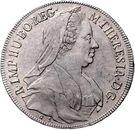 1 талер 1765-1776 годов   Австрия