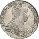 1 талер 1772-1780 годов   Австрия