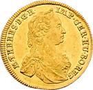 1 дукат 1747-1765 годов   Австрия