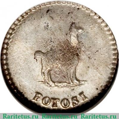 ¼ суэльдо 1852 года   Боливия