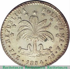 2 суэльдо 1854 года   Боливия