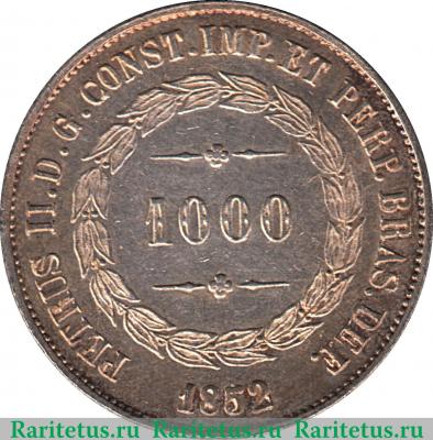 1000 рейсов 1849-1852 годов   Бразилия