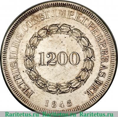 1200 рейсов 1834-1847 годов   Бразилия