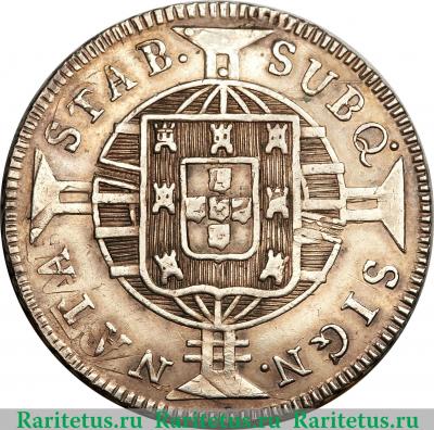 Реверс монеты 320 рейсов 1818-1821 годов   Бразилия
