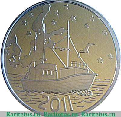 Реверс монеты 20 евро 2011 года   Финляндия