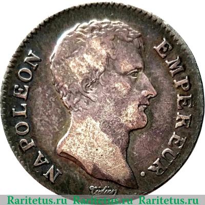 1 франк 1806-1807 годов   Франция