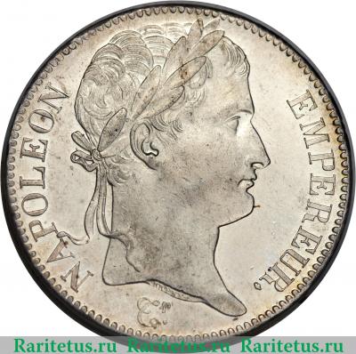 5 франков 1815 года   Франция