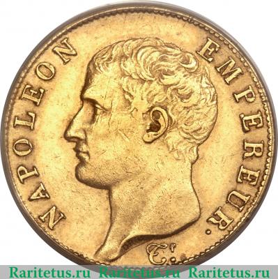 40 франков 1804-1805 годов   Франция