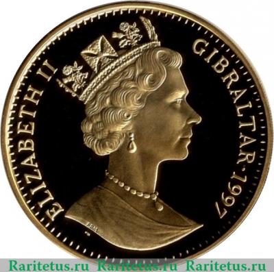 1 крона 1997 года   Гибралтар