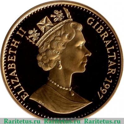 1 крона 1997 года   Гибралтар