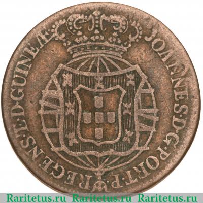 ½ макуты 1814-1819 годов   Ангола