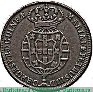 1 макута 1783-1786 годов   Ангола