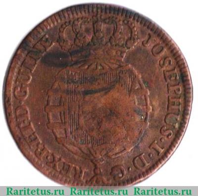 1 макута 1762-1770 годов   Ангола