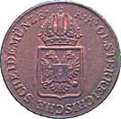 ½ крейцера 1816 года   Австрия