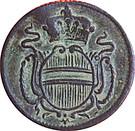 1 геллер 1768 года   Австрия