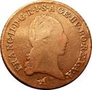 ½ крейцера 1800 года   Австрия
