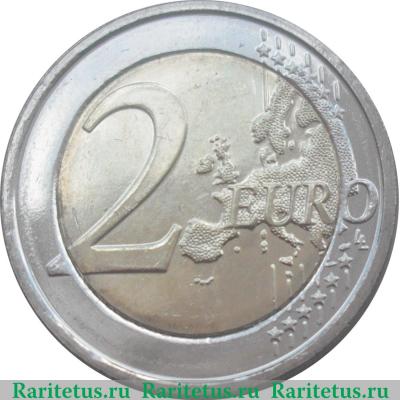 Реверс монеты 2 евро 2012 года   Бельгия