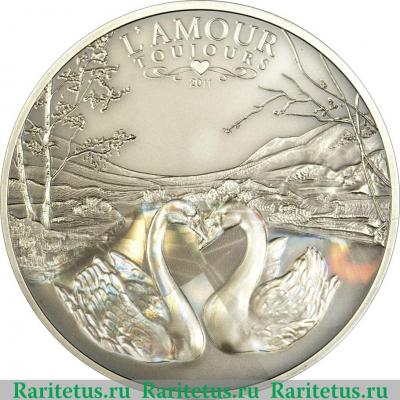 Реверс монеты 1000 франков 2011 года   Камерун