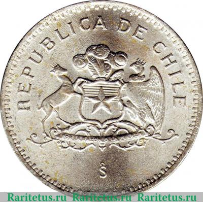 100 песо 1981-2000 годов   Чили