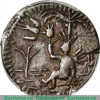 Реверс монеты ½ реала 1811-1813 годов   Колумбия