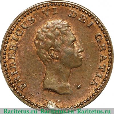 3 скиллинга 1812 года   Дания