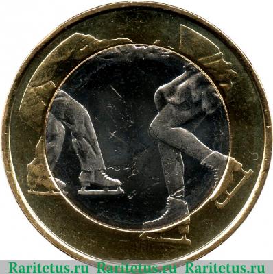 Реверс монеты 5 евро 2015 года   Финляндия