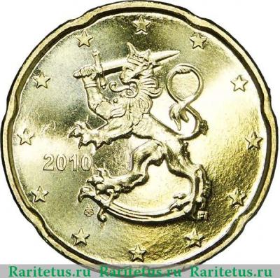 20 евроцентов 2007-2018 годов   Финляндия