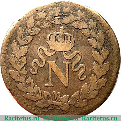 1 десим 1814-1815 годов   Франция