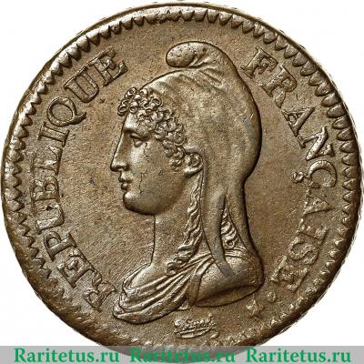 1 десим 1795-1800 годов   Франция