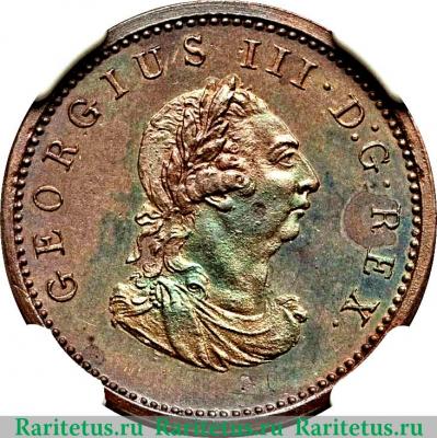 1 фартинг 1806 года   Ирландия