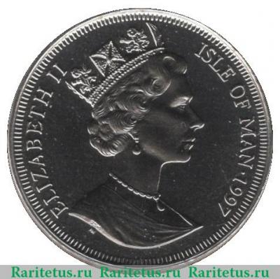 1 крона 1997 года   Остров Мэн