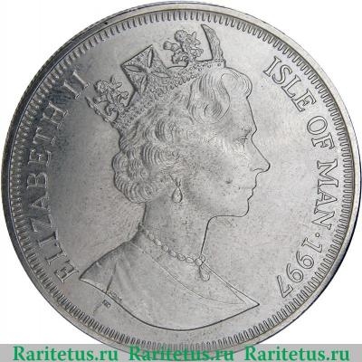 1 крона 1997 года   Остров Мэн