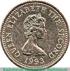 1 фунт 1993 года   Джерси