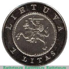 1 лит 2004 года   Литва