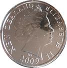5 долларов 2009 года   Новая Зеландия