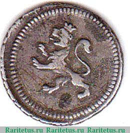 ¼ реала 1810-1823 годов   Перу