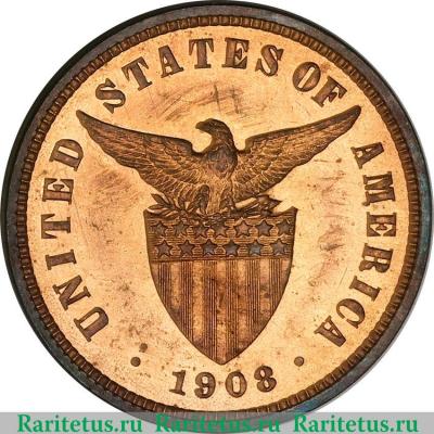½ сентаво 1903-1908 годов   Филиппины