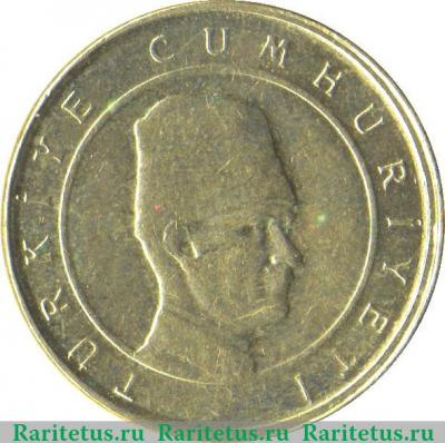 100.000 лир 2001-2004 годов   Турция